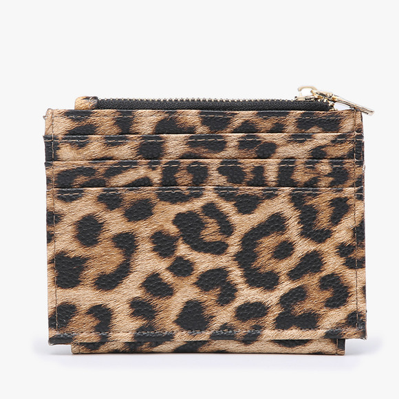 Sam Mini Snap Folding Wallet ID Card Holder Mocha - Picture 2 of 4